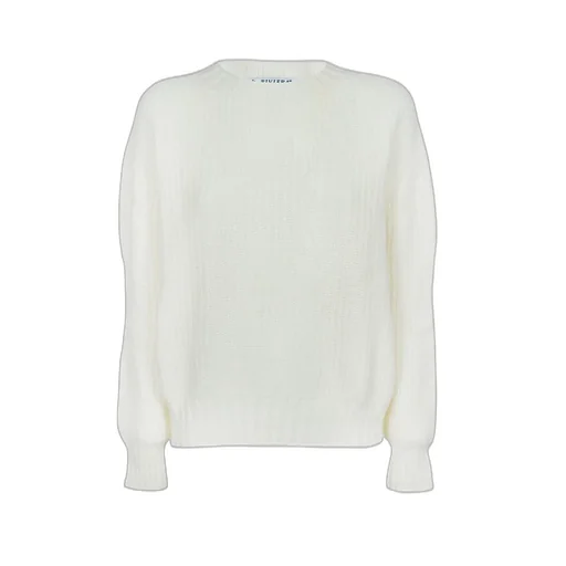 Riviera Cashmere Ribbed Crewneck Knitwear
