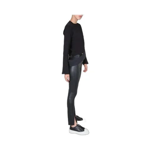 Rick Owens Drkshdw Asymmetric Cut Out Top