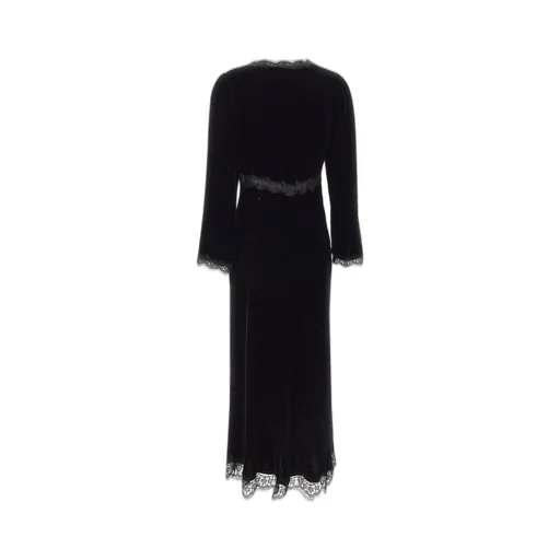 Rixo Alessi Velvet Midi Dress
