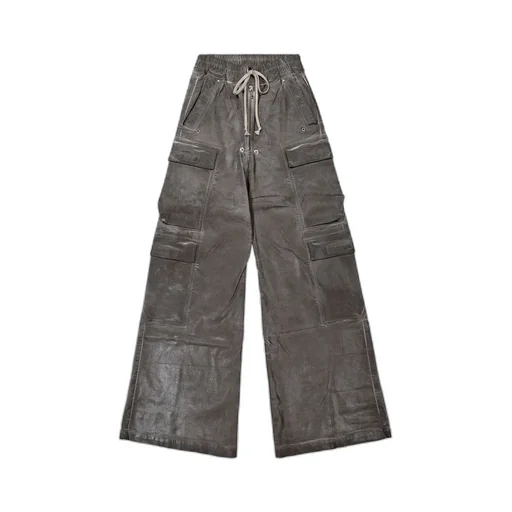 Rick Owens Drkshdw Distressed Effect Jumbo Belas Jeans