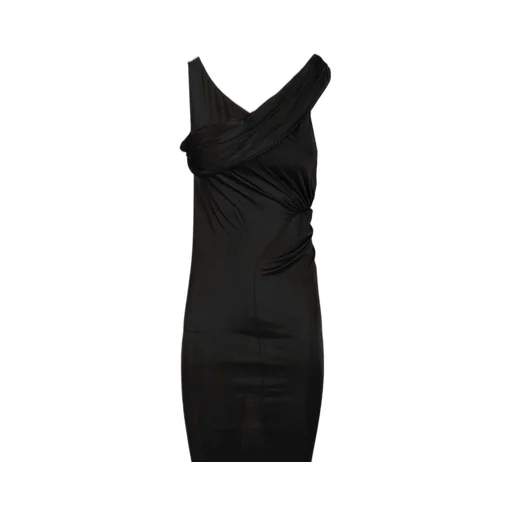 Rick Owens Lilies Sahara V-Neck Gown Dress