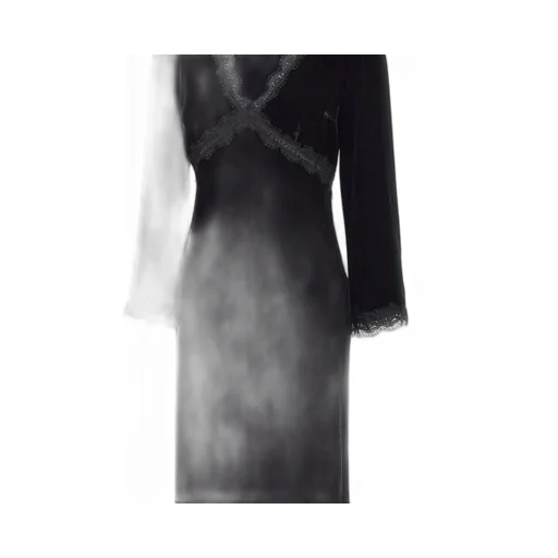 Rixo Alessi Velvet Midi Dress