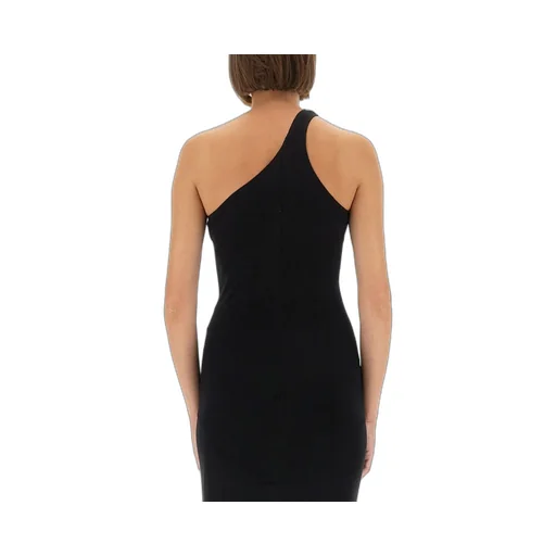 Rick Owens Lilies One-Shoulder Ribbed Top