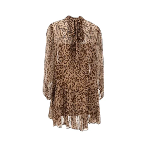 Rixo Animal Printed Anaya Dress