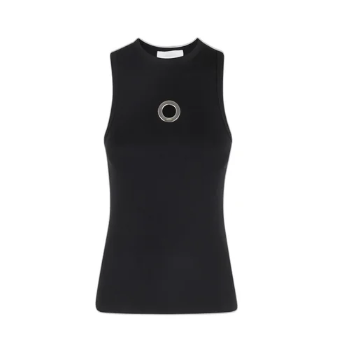 Rabanne Ring Detail Sleeveless Top