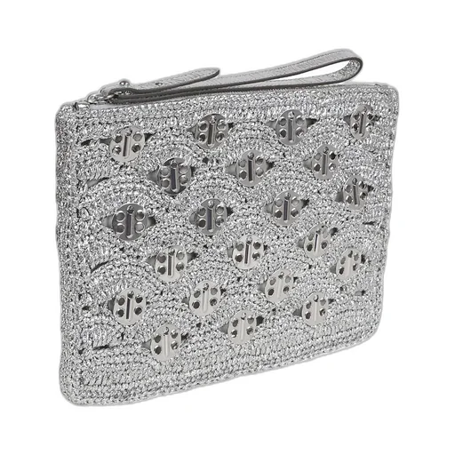 Rabanne Zipped Clutch Bag