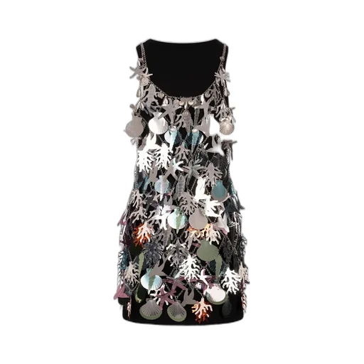 Rabanne Sea Shell Charm Dress
