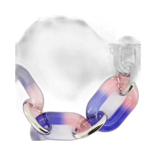 Rabanne Xl Link Oversized Tie Dye Necklace