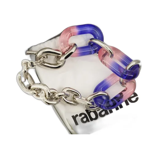 Rabanne Xl Link Oversized Tie Dye Necklace