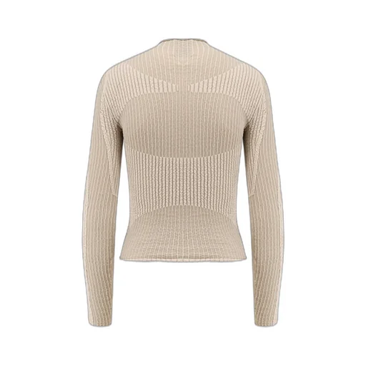 Roa Wavy Long Sleeve Crewneck Top