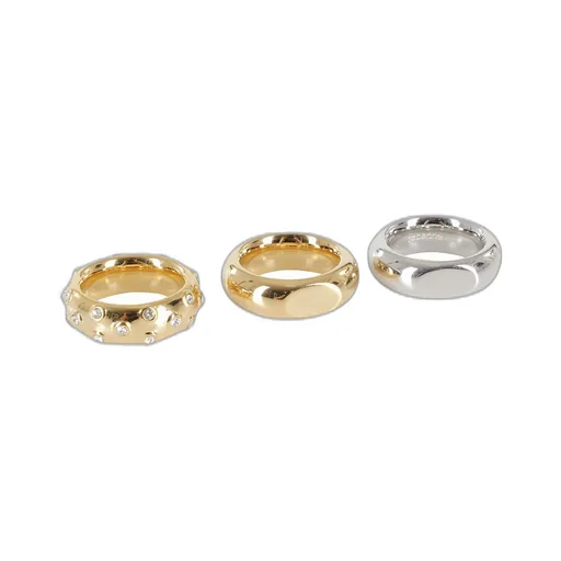 Rabanne Xl Link Set Of 3 Rings