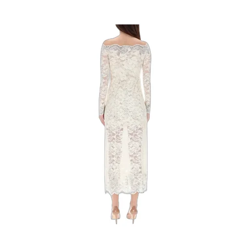 Rabanne Lace Off-Shoulder Dress