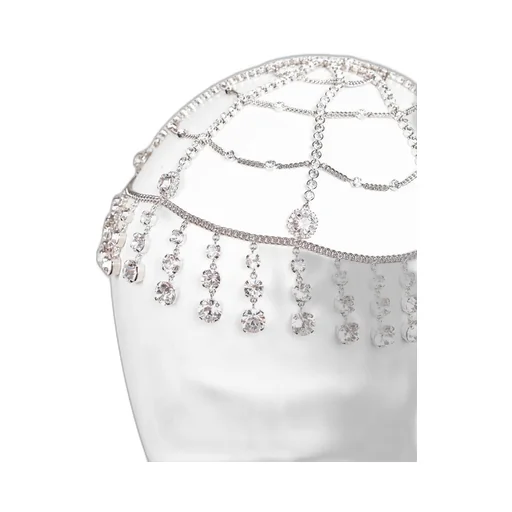 Rabanne Crystal Fringe Headpiece