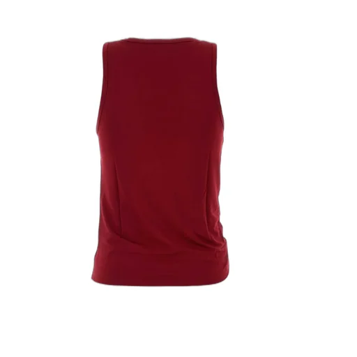 Rabanne Sleeveless Crewneck Ruched Top