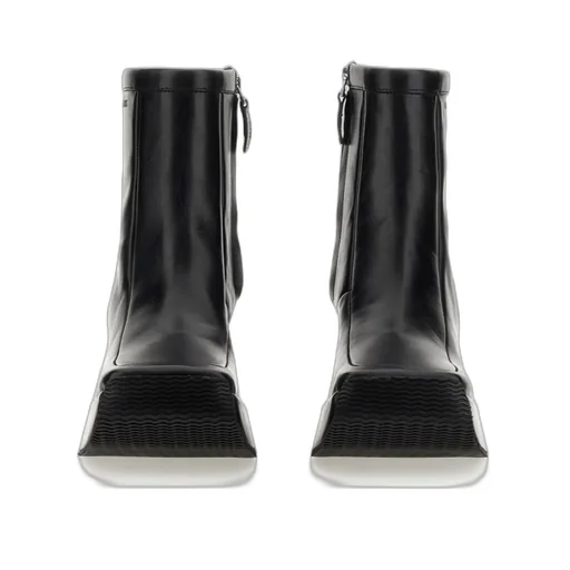 Raf Simons Square Toe Ankle Boot
