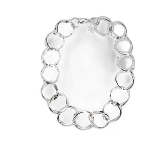 Raf Simons Interlinked Rings Necklace