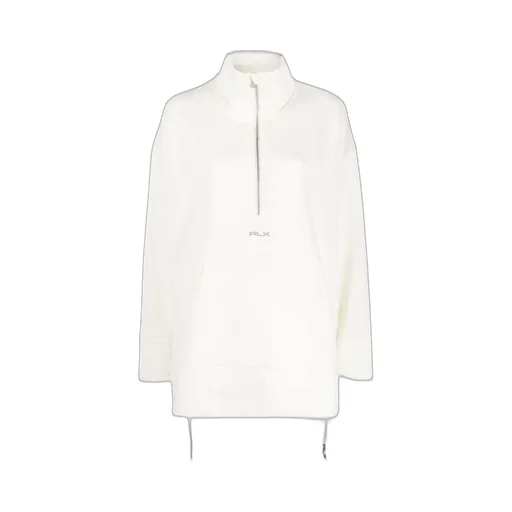 Rlx Ralph Lauren Logo Printed Oversized Sweatshirt