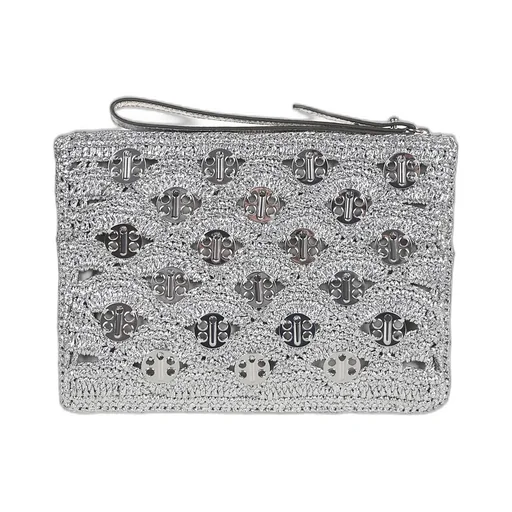 Rabanne Zipped Clutch Bag