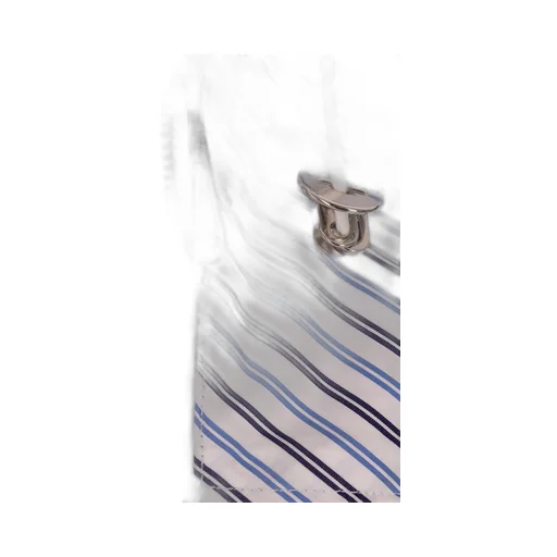 Rabanne Striped Hooded Drawstring Parka
