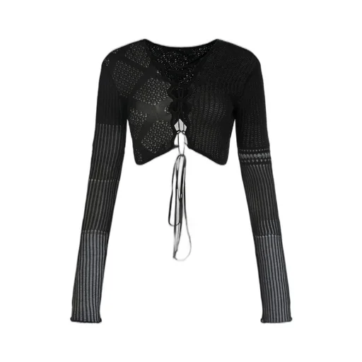 Roberta Einer Loona Lace-Up Knitwear