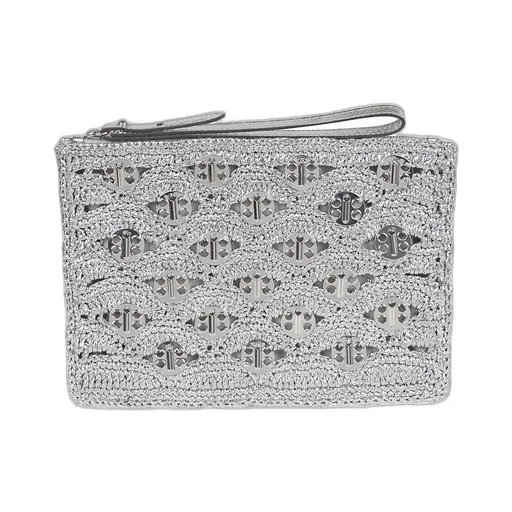 Rabanne Zipped Clutch Bag