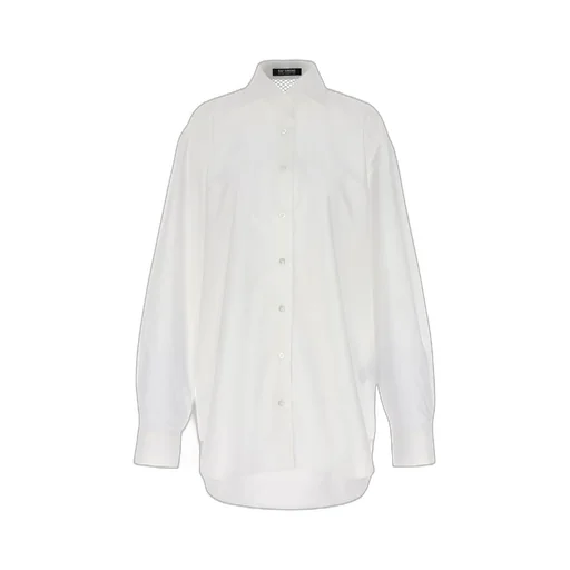 Raf Simons Mesh Detailed Buttoned Shirt
