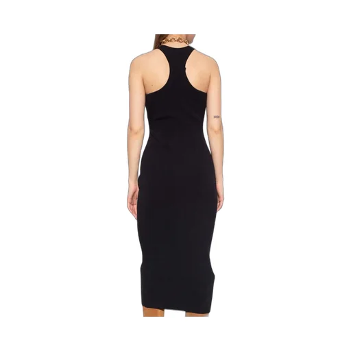 Rag & Bone Ribbed-Knit Slim Cut Midi Dress