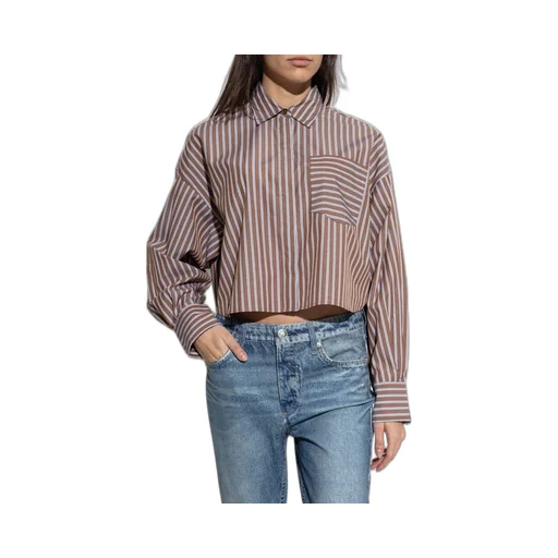 Rag & Bone Striped Oversize Top