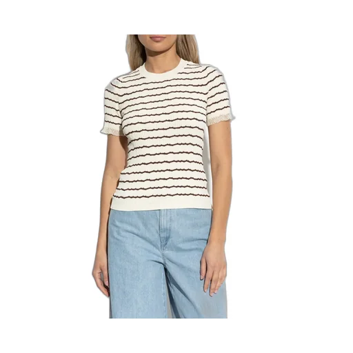 Rag & Bone Striped Knit Top