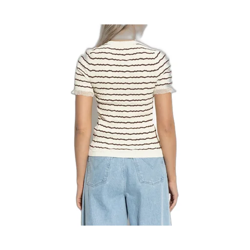 Rag & Bone Striped Knit Top