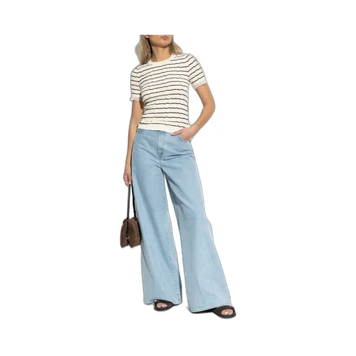 Rag & Bone Striped Knit Top