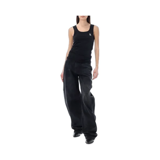 Raf Simons Logo Printed Tank Top