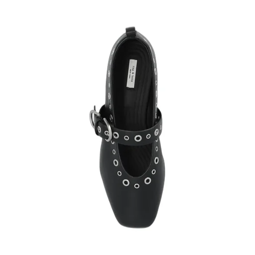 Rag & Bone Eyelet Strap Flat Shoes