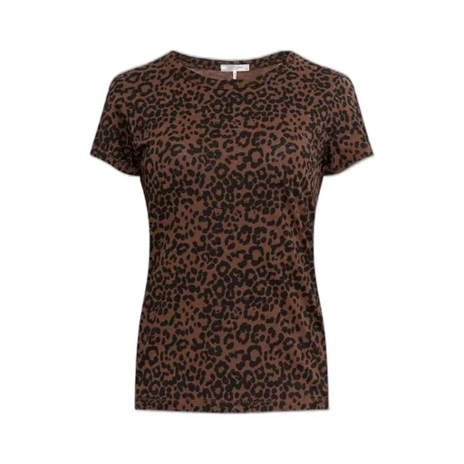 Rag & Bone Leopard Printed Crewneck T-Shirt