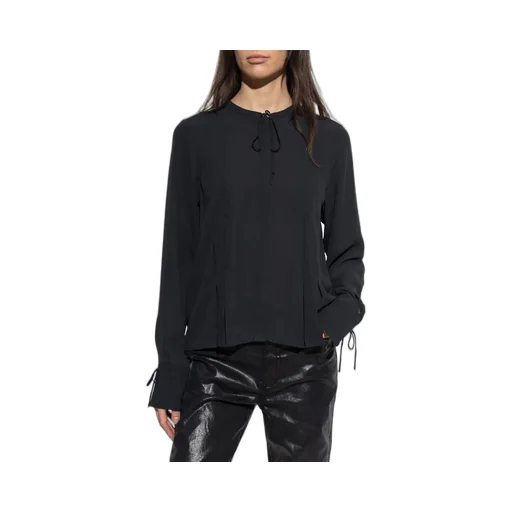 Rag & Bone Tie-Neck Loose Fit Top