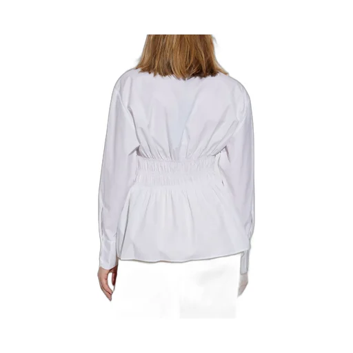 Rag & Bone Smocked Long Sleeve Top