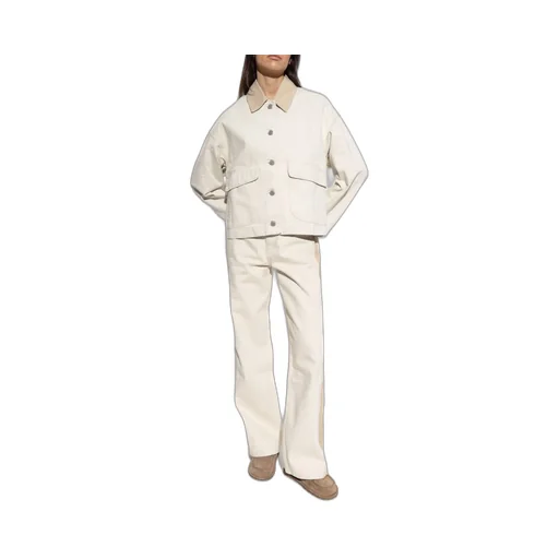 Rag & Bone Contrast Collar Denim Jacket