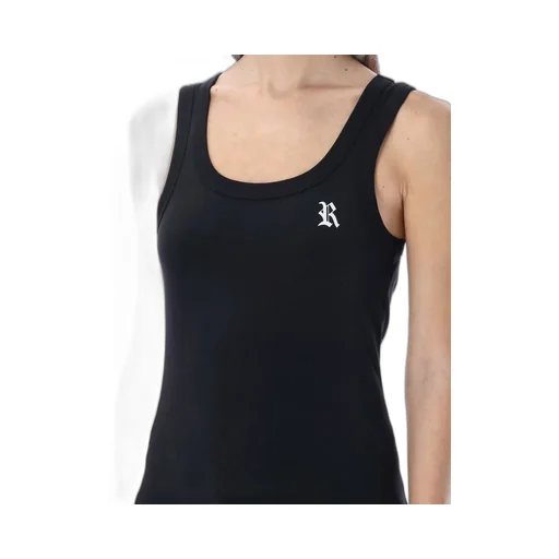 Raf Simons Logo Printed Tank Top