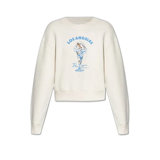 Rag & Bone Graphic Crew Neck Sweater