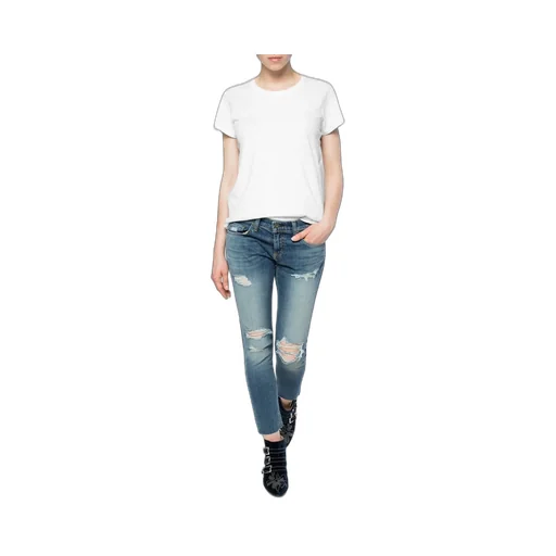 Rag & Bone Crewneck Cotton T-Shirt