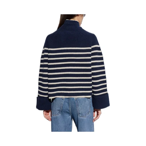 Rag & Bone Turtleneck Striped Knitted Jumper