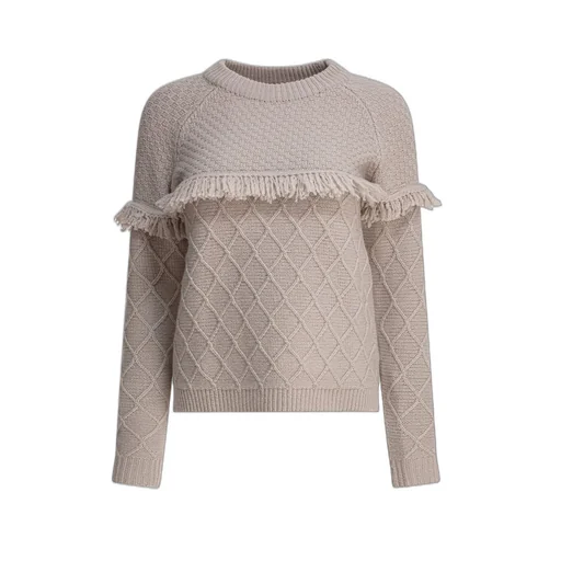 Rakki Fringe Knit Pullover