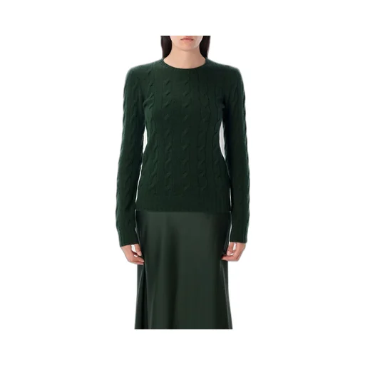 Ralph Lauren Collection Cable-Knit Crewneck Jumper