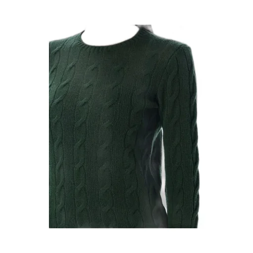 Ralph Lauren Collection Cable-Knit Crewneck Jumper