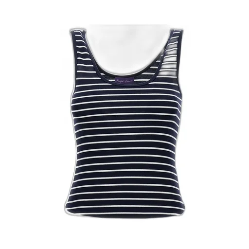 Ralph Lauren Striped Ribbed Top