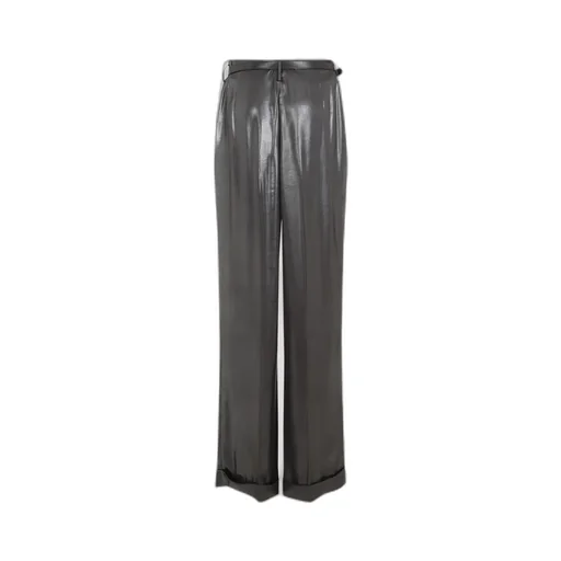 Ralph Lauren Acklie Pleated Wide-Leg Trousers