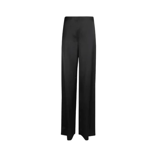 Ralph Lauren Straight Leg Satin Trousers