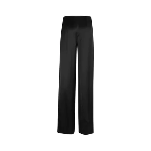 Ralph Lauren Straight Leg Satin Trousers