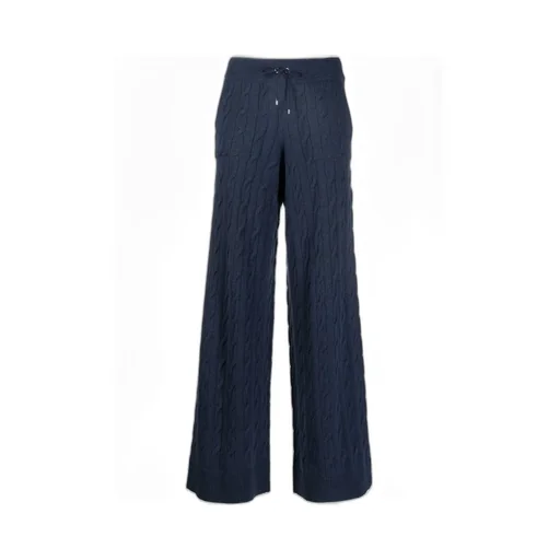 Ralph Lauren Collection Drawstring Wide Leg Trousers