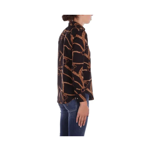Ralph Lauren Belt-Printed Long-Sleeved Shirt
